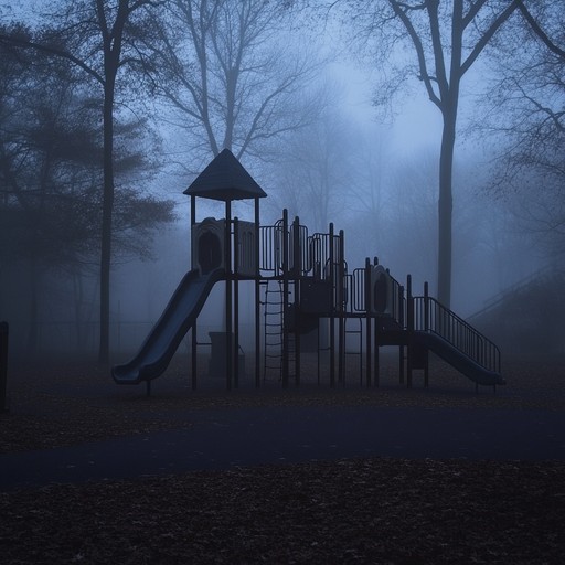 A spectral composition with an eerie melody, invoking haunted playtimes and the unsettling charm of antique toys, creating a captivating yet ominous soundscape.