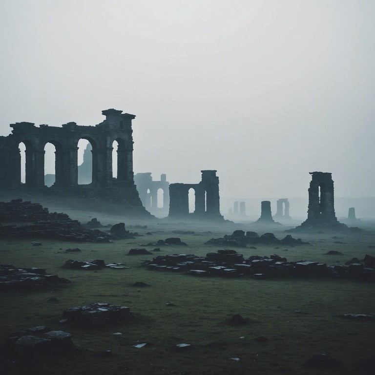 In this track, ethereal sounds pervade as if rising from ancient ruins or forgotten realms, bringing a sense of long lost stories and mysteries unveiled. Ethereal voices intertwine with echoing whispers to create a soundscape that is both haunting and inviting, a gateway to a world suspended in time.