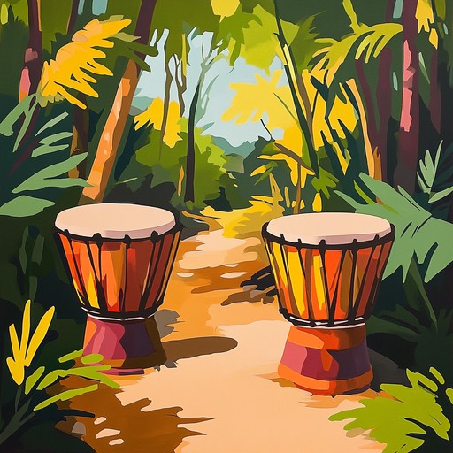 Experience an exhilarating afrobeat groove with vibrant jungle inspired rhythms and melodies. The syncopated beats and lively instruments capture the essence of the jungle in a modern afrobeat sound, creating an energetic and joyful musical journey.