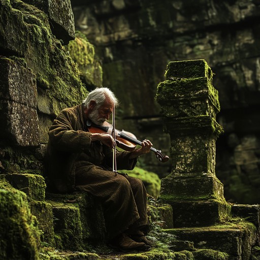 This deeply evocative piece features the violin, delivering melodies that whisper of lost stories and ancient traditions. Each note resonates with nostalgic sadness, painting a vivid picture of bygone eras and the melancholic beauty of change.