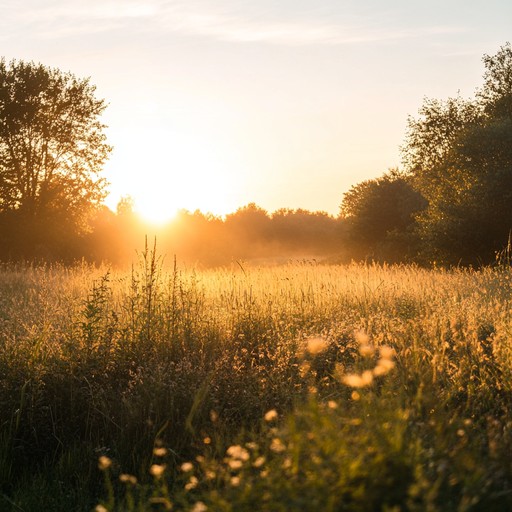 Imagine walking through a summer meadow at dawn, where the dewdrops shimmer under the early morning sun. This piece features gentle, soothing melodies that create a peaceful, easy listening experience, perfect for unwinding and reconnecting with nature