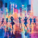 energetic beats and melodies, perfect for urban dance scenes