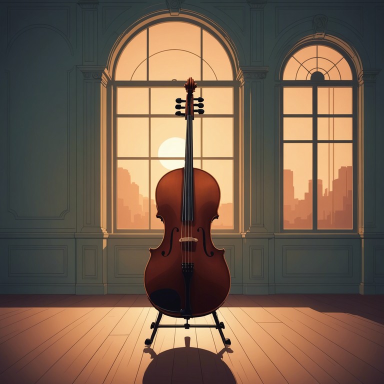 Dive deeper into the soundscape of a solo cello as it expertly expresses layers of reflective, somber tones interwoven with the hopefulness and intimacy reminiscent of a forgotten concerto. Perfect for a poignant moment of solitude and reflection.