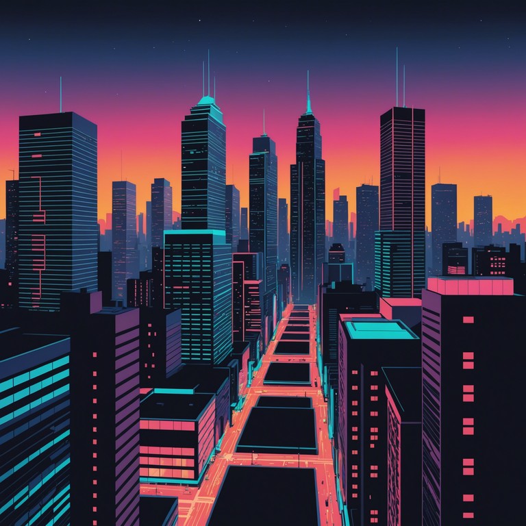 This track captures the vibrant energy of the night in an urban environment, merging sharp, energetic beats with the smooth ambiance of city nightlife. Complemented by intricate synthesizer leads, the piece encapsulates the rhythm of a bustling city wrapped in the excitement of dance pop.