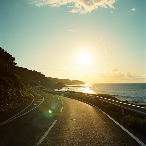 Capture the essence of a bright, sunny morning drive along the coastal highway. The track features an uplifting piano melody, accompanied by smooth guitar chords, soft percussion, and gentle background synths. This easy listening composition evokes feelings of joy, freedom, and relaxation, perfect for starting your day on a positive note.