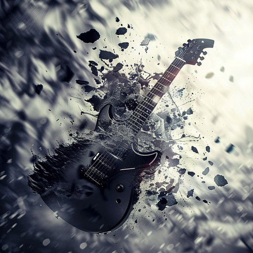 An invigorating piece bursting with unpredictable rhythms and dynamic surges. Screaming electric guitar solos blend with pounding percussion, creating a chaotic soundscape that yet fuels motivation and drives listeners toward triumph. Let the chaos guide you to victory