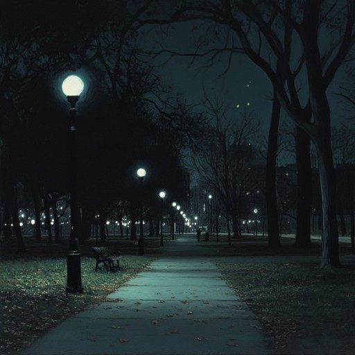 Imagine a tranquil promenade under the moonlit sky of a quiet city. The soft jazz piano blends seamlessly with subtle strings, creating an exquisite tapestry of sound that invites introspection and peace