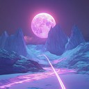 ethereal beats with haunting futuristic melodies and ambient pads