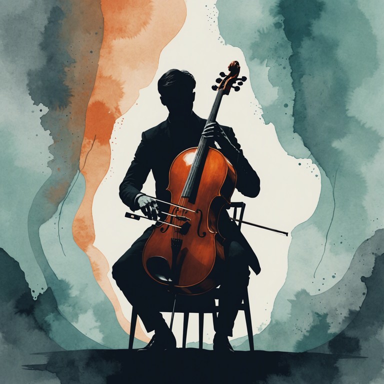 Echoes of forgotten grace transports the listener to an ethereal dimension where the rich, deep tones of a solo cello narrate a story of beauty and melancholy from an age long past. This composition fuses the essence of classical music with innovative interpretations to explore themes of memory, elegance, and emotional depth, evoking a sense of nostalgic yet hopeful tranquility.