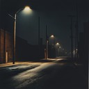 edgy trip hop capturing solitude of nocturnal urban exploration