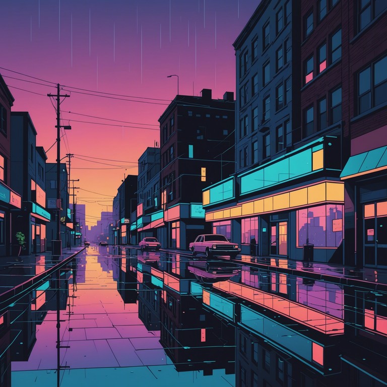 This track encapsulates the essence of longing and nostalgia, draped in lush synthwave textures. Its melodies transport listeners to a retro futuristic world, where memories of the past intertwine with dreams of the future, creating a soundscape that's both emotive and immersive.