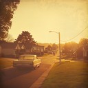 an instrumental capturing the essence of nostalgic suburban sunny days