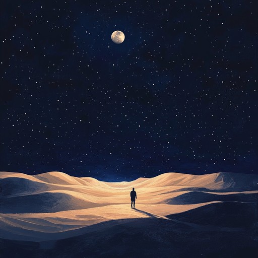 The track encapsulates the haunting beauty and profound solitude of the desert landscape. A mesmerizing oud melody intertwines with the distant sound of a call to prayer, evoking a feeling of timelessness and spiritual longing.