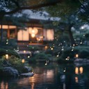 a tranquil blend of japanese strings and smooth jazz sounds.