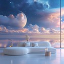 a soothing lounge piece invoking the serenity of space