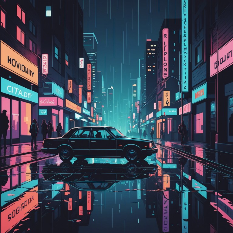 This track fuses the enigmatic allure of urban mysteries with the vibrant energy of kpop, creating a sound that's both haunting and irresistibly catchy. The sparkling synths and rhythmic pulsations form a sonic landscape where shadowed tales and vibrant city lights collide, evoking a sense of mysterious intrigue that’s perfectly paired with a hint of glitzy pop style production.