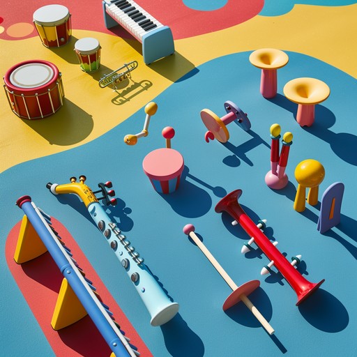 A cheerful melody crafted with toy instruments, creating a nostalgia filled yet modern playful environment. The track captures the essence of childhood, using glockenspiels, xylophones, and synthetic toy sounds to evoke a sense of joy and wonder. Perfect for creating a whimsical and light hearted atmosphere.