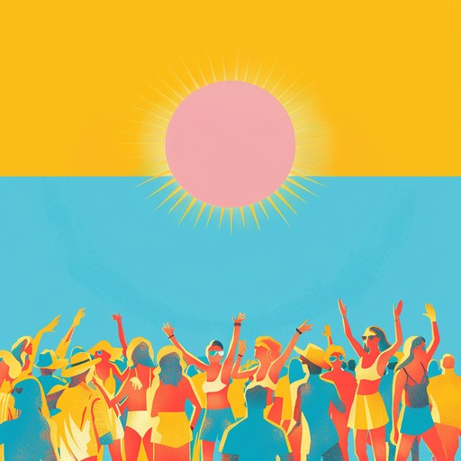 This spirited track blends infectious rhythms, vibrant melodies, and rich textures from around the world. Imagine a sunlit summer festival where joyous crowds dance to the celebratory beat, with every note evoking feelings of community and exuberance. The dynamic arrangement transports listeners to a carefree, jubilant scene, making it perfect for lively gatherings or uplifting moments.