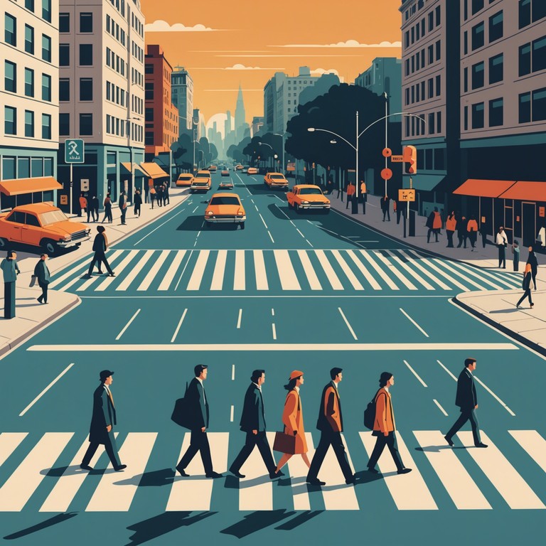This track blends the gritty textures of urban life with uplifting, motivational beats, designed to inspire and energize listeners as they navigate the complexities of city living. The music uses layered, syncopated rhythms that mirror the bustling activity of urban environments, providing a sonic backdrop that motivates and elevates the listener's mood.
