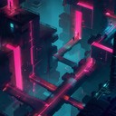 aggressive, relentless beats create dark urban chase atmosphere