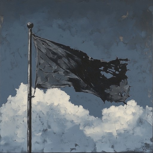 An instrumental piece that captures the silent courage and resilience of a nation through deep, haunting melodies. The music evokes a sense of reflection and pride amidst darkness.