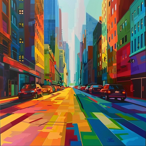 A blend of cheerful tunes with vibrant, danceable beats, this synthpop track evokes a sense of joy and urban delight. Lush synth layers and driving rhythms make it perfect for enjoying a sunny city day