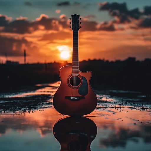 An evocative instrumental piece blending soft rock with dramatic nuances, capturing a journey through sorrow and hope, perfect for reflective moments