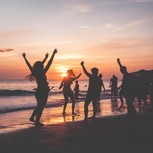 Celebrate life's moments with joyful dub rhythms that transport listeners to a sunny beach party, evoking images of dancing under the setting sun, laughter, and shared happiness. Perfect for lifting spirits and creating a festive atmosphere.