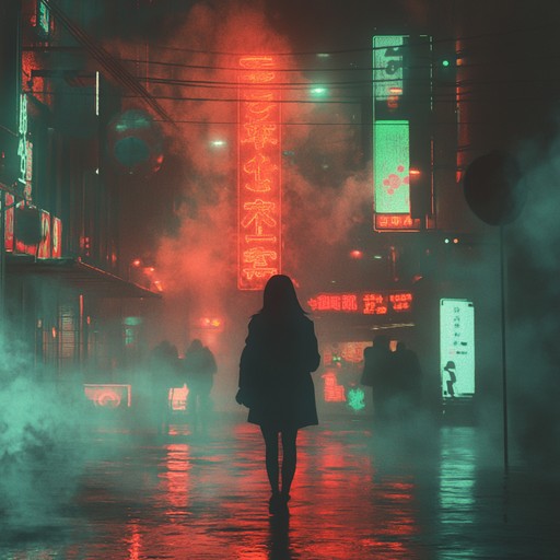 This instrumental piece combines ethereal melodies with classic phonk beats, creating a haunting yet captivating atmosphere that transports listeners to a nocturnal urban landscape bathed in moonlight and neon