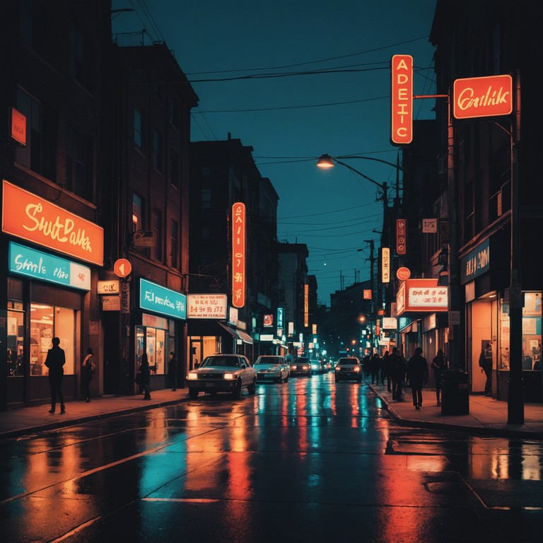 A truly mesmerizing auditory journey that captures the pulsating life of the city after dark, featuring overwhelming synths and beats that mimic the unstoppable energy of the urban landscape.