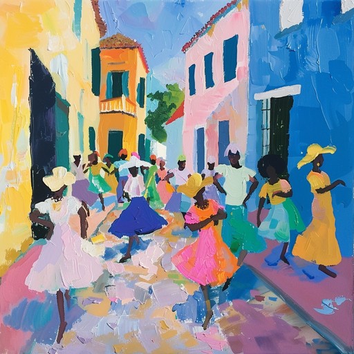 This vibrant instrumental mambo celebrates the caribbean spirit with lively percussion, joyful melodies, and festive brass sections. It evokes the atmosphere of a sunny caribbean festival, filled with dance and joyous celebration.