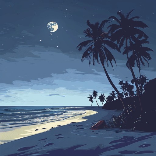 Transport yourself to a serene, moonlit beach with a dreamy bossa nova tune. This track combines delicate guitar plucking with ethereal melodies, evoking a sense of tranquil, nighttime magic. Close your eyes and let the soothing rhythms and floating harmonies transport you to a peaceful tropical paradise under the stars.