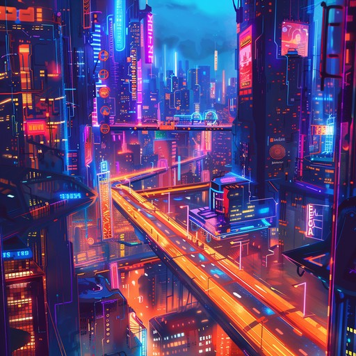 Dive into a sleek and energetic urban dreamscape driven by intricate synth melodies. This instrumental captures the essence of j pop with a futuristic twist, perfect for an immersive city adventure.