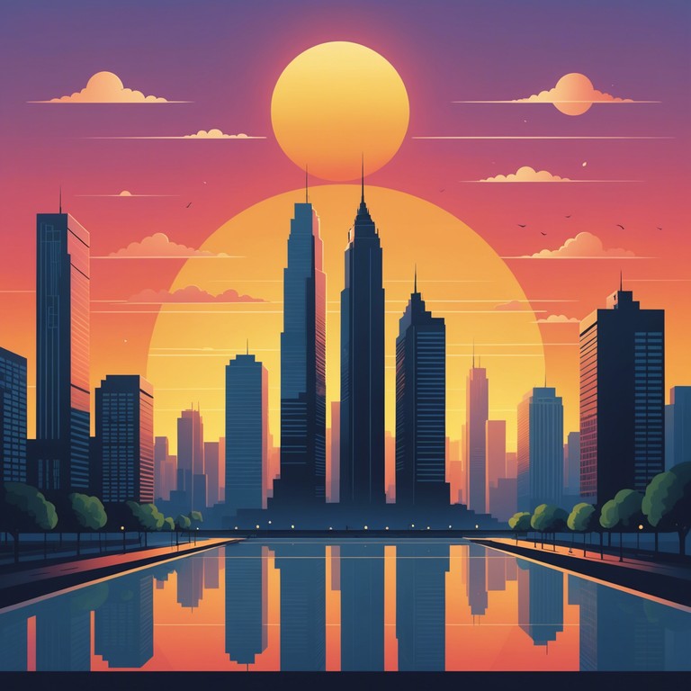 Imagine a bustling metropolis at daybreak, with the sun splashing colors over skyscraper windows. This track encapsulates the joyous energy of a new day dawning, powered by the vibrant beats of dubstep. The pulse of the song mimics the bustling activity of city dwellers awakening, drawing from the energetic beats of dubstep mixed with lighter, airy synths to represent the morning light. The result is an invigorating, optimistic soundscape perfect for starting the day with energy and excitement.