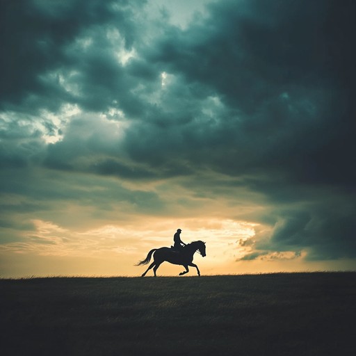 An exhilarating instrumental piece that blends traditional mongolian melodies with driving rhythms, capturing the thrill of a heroic journey across the expansive steppes. The music evokes the power and freedom of galloping horses under an open sky, blending ancient sounds with modern dynamics to create a sense of movement and adventure.