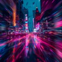 high energy pulsating beats driving intense techno soundscape