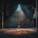 harsh guitars echoing loneliness and metal despair collide