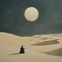 quiet oud meets electronic beats under a desert moon