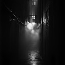 echoes of city nights, deep and haunting shadows