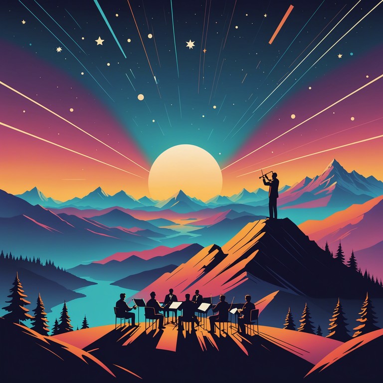 A piece that marries the power of orchestral crescendos with fun, groovy undertones. Perfect for a cinematic scene where the underdog starts to turn the tide, this composition builds with a rhythmic intensity that captures the feeling of climbing colossal mountains or conquering vast challenges. Each note promises a blend of dramatic orchestration with rhythmic dance beats, providing a modern twist on traditional epic music.