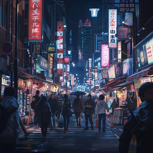 Inspired by the pulsating heart of tokyo's nightlife, this track captures the vibrant energy of the city with dynamic electronic beats and soaring melodies that encapsulate the spirit of urban exploration and youthful adventure.