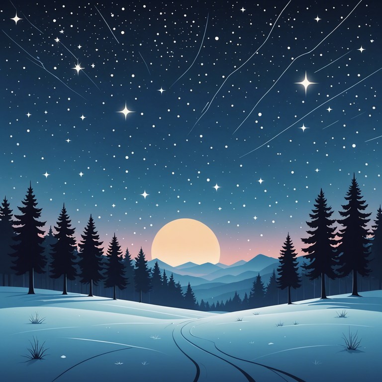 An alternative holiday track that combines eerie electronic sounds with the theme of winter, providing a soundtrack perfect for a mysterious seasonal event.