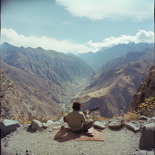 This piece features traditional andean folk music reimagined with a contemporary twist, incorporating both ancestral tunes and modern rhythmic elements to create a bridge between the past and present. The music emphasizes the timeless beauty of andean landscapes and the deep cultural heritage of its people.