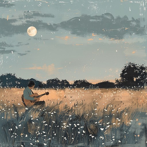 An instrumental folk piece perfect for the end of the day, using gentle acoustic guitar and poignant melodies to create an atmosphere of calmness and reflection