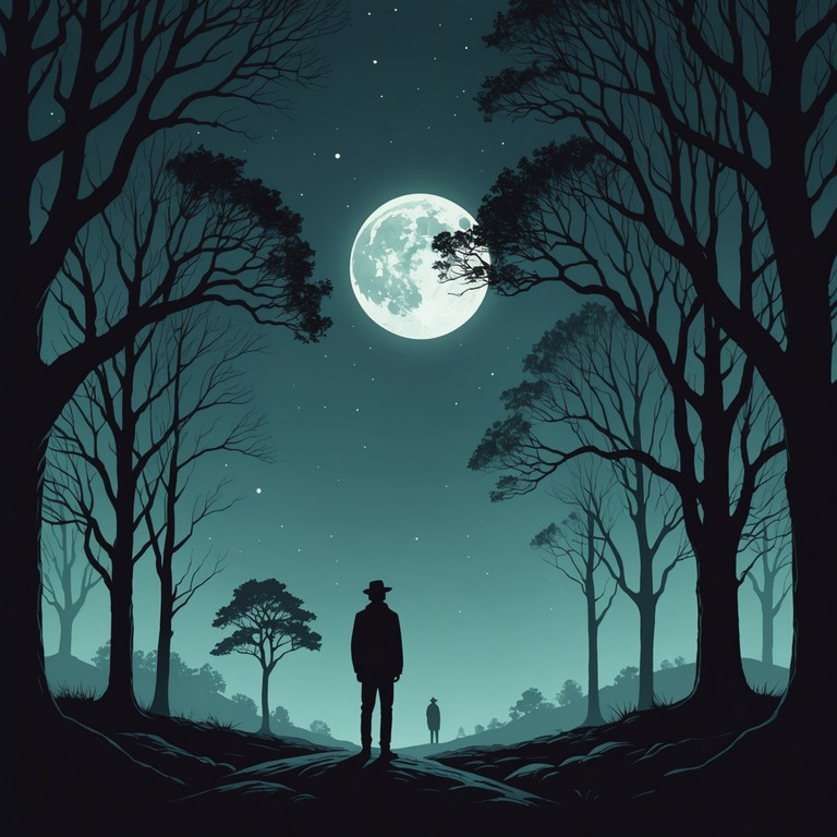 Similar to whispers under moonlight, moonlit echoes unheard immerses the listener in a narrative of inner thoughts and seldom spoken feelings, conveyed through delicate guitar work and shadowy atmosphere.