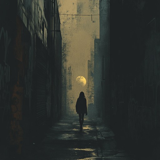 An instrumental track that fuses traditional reggaeton rhythms with eerie and haunting melodies, creating a mysterious and atmospheric vibe perfect for nocturnal journeys through deserted streets.