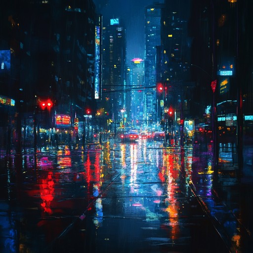 A darkly atmospheric instrumental with pulsating synths, deep bass, and evocative melodies that capture the melancholic beauty of a city at night. Ideal for moments of reflection and introspection