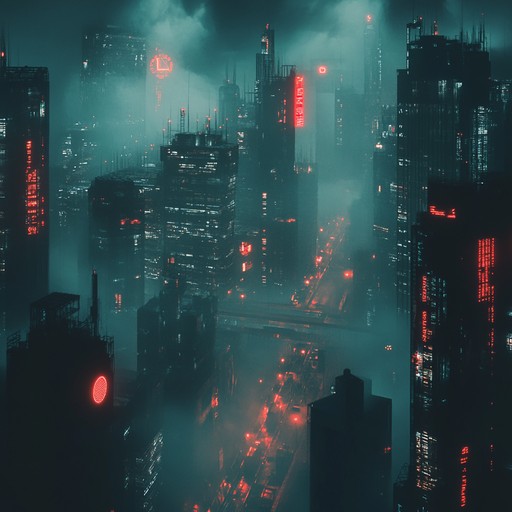 This track combines raw electric guitar riffs with thumping electronic beats and dissonant pads. It creates an intense atmosphere that embodies the chaos of an urban landscape at night. Perfect for setting a daring, rebellious tone for your project.