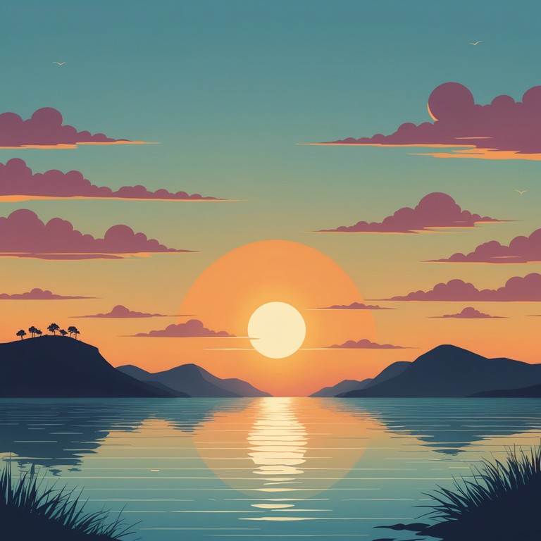 This symphonic masterpiece encapsulates the serene and uplifting moment as the first rays of the sun pierce the horizon, bringing warmth and hope to a new day. The composition begins with soft, delicate strings that gradually build into a powerful crescendo, symbolizing the dawn overcoming the night.