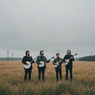 metal riffs meet bluegrass banjos energetically.